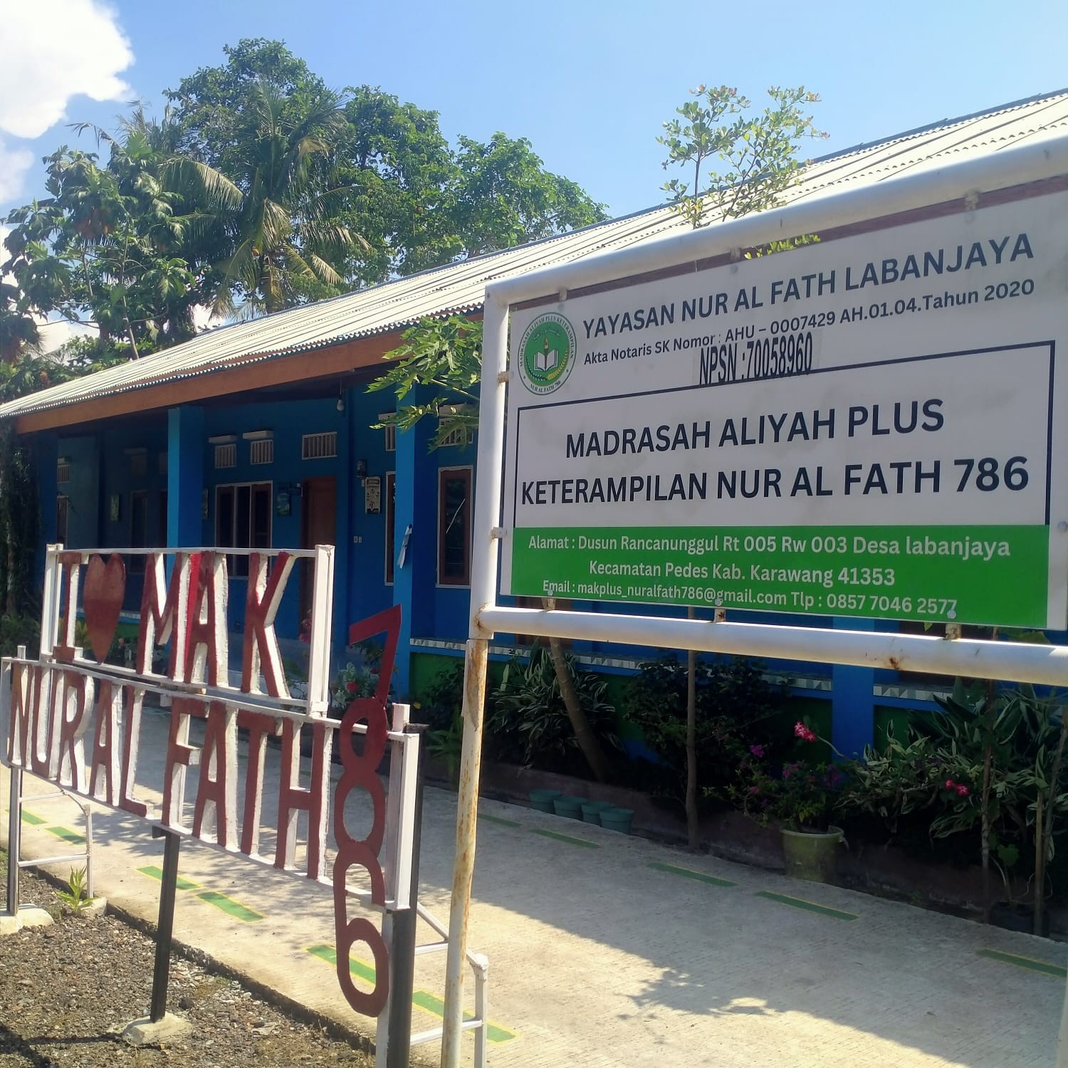 Fasilitas Minim, MA Plus Nurul Al Fath 786 Karawang Mendesak Perhatian Pemerintah